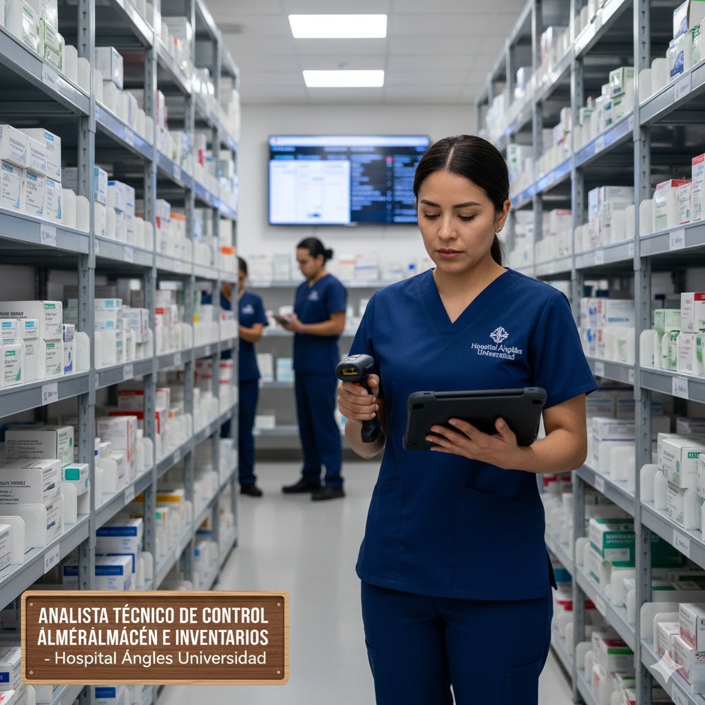 Analista Técnico de Control de Almacén e Inventarios