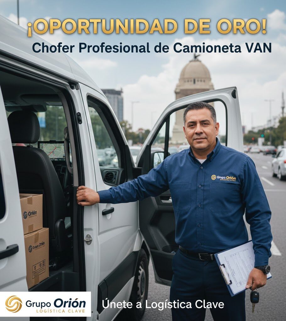Chofer Profesional de Camioneta VAN