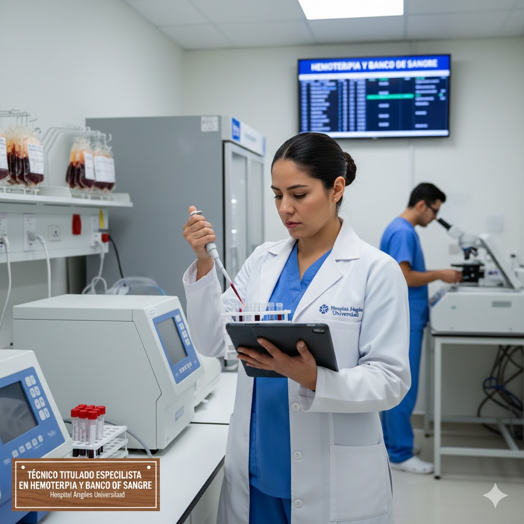 Técnico Titulado Especialista en Hemoterapia y Banco de Sangre